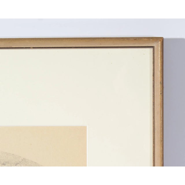 Realism 1947 “Seated Serenade” Still Life Lithograph by Prentiss Taylor For Sale - Image 3 of 10