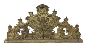 18th Century Italian 7 Candle Holder Candelabra