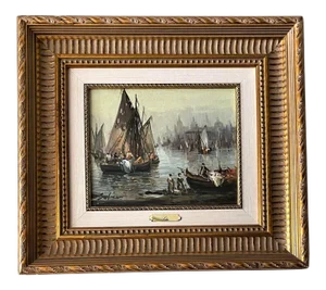 Venetians, Painting by j.r. Stoler