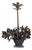Flower Basket Chandelier in Brass and Copper, France, 1920s For Sale