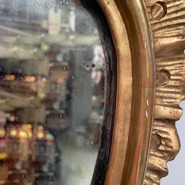 Italian Giltwood Wall Mirrors, 1800s, Set of 2 For Sale - Image 17 of 18