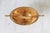 Vintage Oval Brass Pedestal Bowl W/ Ornate Handles For Sale - Image 9 of 12