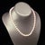 Traditional Akoya Pearl Necklace 14k Gold 17" 8 Mm Certified For Sale - Image 3 of 9