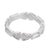 Mid 20th Century Vintage Mixed Cut Diamond Platinum Eternity Band, Size 5 For Sale - Image 5 of 6