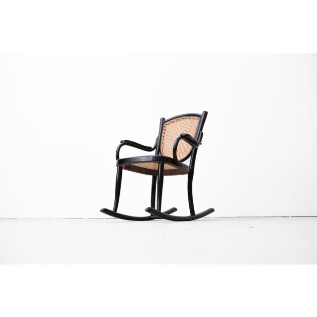 Art Nouveau Children's Rocking Chair by Marcel Kammerer for Gebrüder Thonet, 1910 For Sale - Image 14 of 18