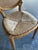 Late 20th Century Vintage Boho Rush Seat Faux Bois Dining Chairs - Set of 8 For Sale - Image 5 of 12