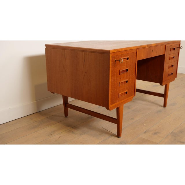 Vintage Desk in Teak, 1960s For Sale - Image 11 of 18