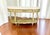 Elegant vintage Weiman console table featuring a beautiful marble top and classic Hollywood Regency styling. A timeless...