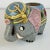 Figurative 1978 Vintage Americana Folk Art Elephant Planter, Signed Tammy Fisher. For Sale - Image 3 of 8