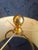 1980s Ethan Allen Crock Table Lamp With Deer Motif and Shade For Sale - Image 11 of 12