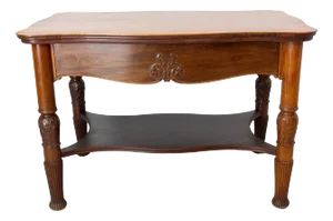 English Carved Side Table,1920