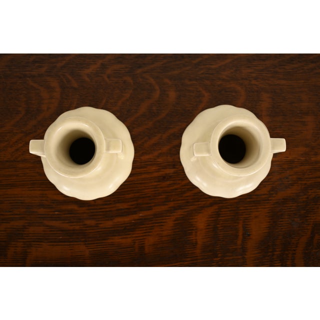 Rookwood Pottery Arts & Crafts Glazed Ceramic Handled Vases, 1930s For Sale In South Bend - Image 6 of 10