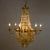 Noir NOIR Bijou Chandelier, Antique Brass, Metal and Shells For Sale - Image 4 of 4