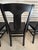 2000 - 2009 Pottery Barn Black Farmhouse Dining Chairs, Made in Italy - Set of 4 For Sale - Image 5 of 12
