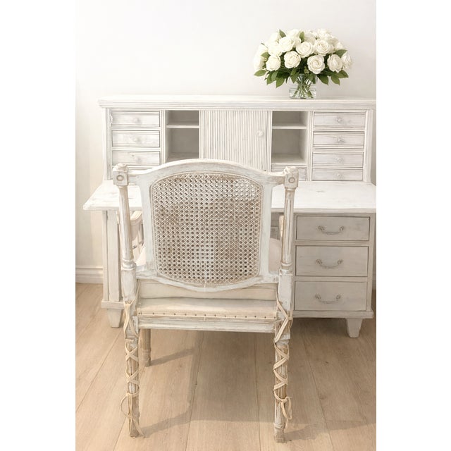 Cotswold Arm Chair Set. English inspired , Beautifully crafted antique reproduction chair with a hand-stressed finish and...