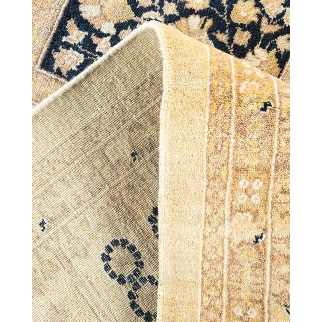 Mogul, One-of-a-Kind Hand-Knotted Area Rug - Ivory, 6' 4" x 7' 1" For Sale In New York - Image 6 of 8