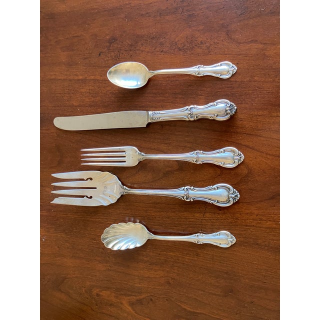 Mid 20th Century Mid 20th Century International Silver, Sterling Joan of Arc Set . For Sale - Image 5 of 12