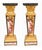 French Louis XVI Pedestals in Gilt Bronze and Porcelain, Set of 2 For Sale - Image 9 of 9