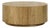 Round Oak Drum Contemporary Coffee Table For Sale