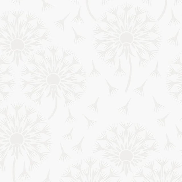 Borastapeter Dandelion Wallpaper in Pearl For Sale