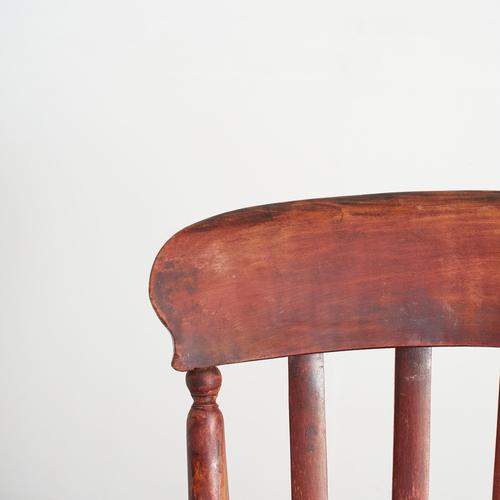 Antique Victorian Kitchen Chair For Sale - Image 9 of 12