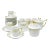 Vintage Robert Haviland & C. Parlon Limoges Porcelain Demitasse Tea or Coffee Set With Gold Decoration - 24 Pieces For Sale