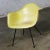 Metal Eames Herman Miller Lax Fiberglass Arm Shell Chair X Base Zenith Rope Edge Yellow For Sale - Image 7 of 13