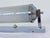 White Large Bauhaus Chrome and Milk Glass Wall Light, Former Czechoslovakia, 1930s For Sale - Image 8 of 9