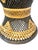Pair of Mid-Century Anglo-Indian Leather & Rattan Drum Stools For Sale - Image 16 of 17