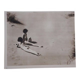 Vintage Art Deco Nude Photogravure For Sale