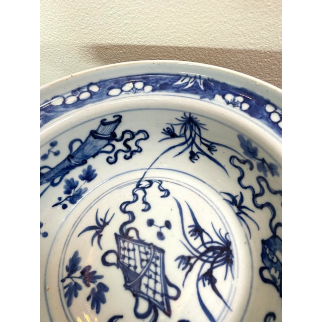 Chinoiserie Antique Chinese Porcelain Bowl For Sale - Image 3 of 8