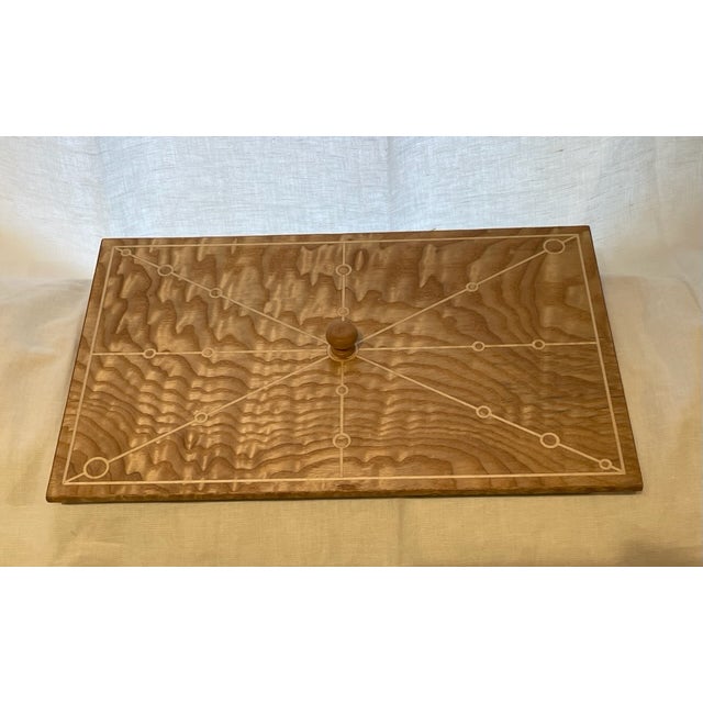 Burl Wood Jewlery Box For Sale - Image 9 of 13