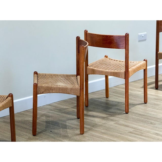 Mid-Century Modern Danish Dining Chairs, 1960s, Set of 6 For Sale - Image 6 of 12