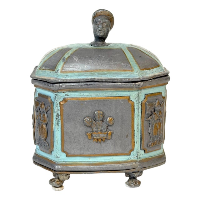 Regency “Brighton Pavilion” Tea Caddy or Tobacco Box England, circa 1820–1830 For Sale