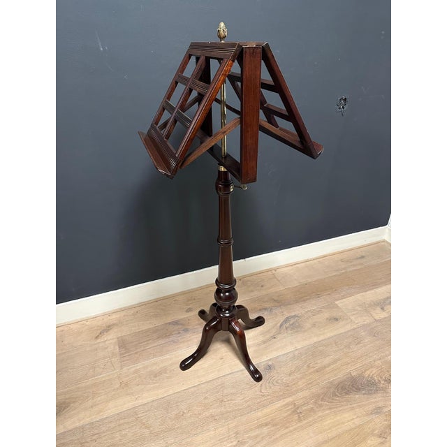 Music Stand in Mahogany For Sale - Image 12 of 14
