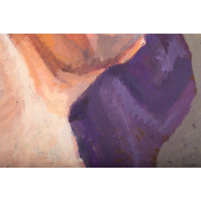 Original Oil Portrait Painting of a Man, “Sleeping Face” For Sale In New York - Image 6 of 6