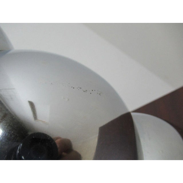 Off-white Vintage Mid-Century Stacking Orb Table Lamp For Sale - Image 8 of 9