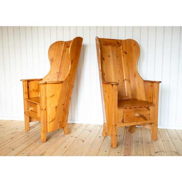 Rustic Farmhouse Armchairs, 1960s, Set of 2 For Sale - Image 14 of 18