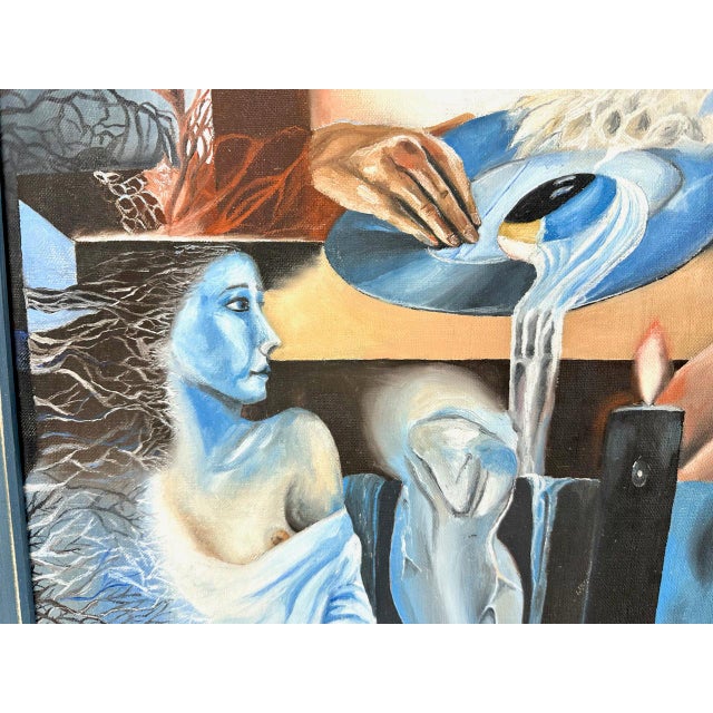 B. W. Onsowicz, Composition, Acrylic on Canvas, 1960s, Framed For Sale - Image 7 of 11