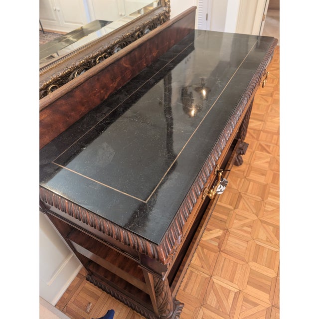 Wood Maitland Smith Buffet Bar Server For Sale - Image 7 of 17