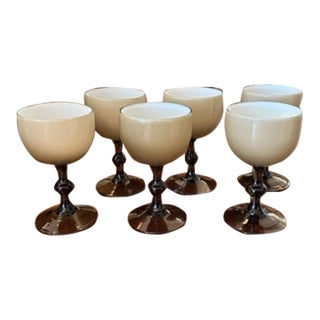 1970s Carlo Moretti Cased Stemware- Set of 6 For Sale