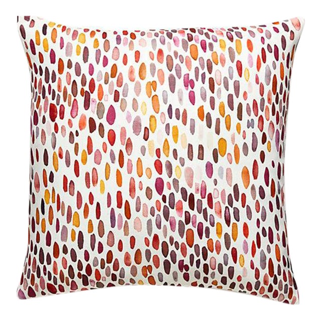The House of Scalamandré Jamboree Pillow, Wild Berry For Sale