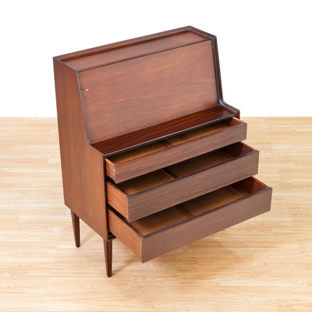 Stunning secretary desk made in England and designed by Richard Hornby as part of the Fyne Ladye range for Heals of...