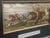 Wood Late 20th Century Bombay Private Collection “The Find: Tally-Ho Away O-O” Equestrian Artwork For Sale - Image 7 of 11