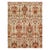 This early 20th-century Persian Malayer carpet presents a finely organized allover floral composition across a warm ivory...