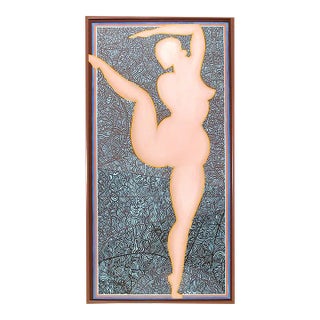 Nude Dancer, Martin Barooshian Oil Painting For Sale