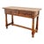 Spanish Walnut Console Table with Geometric Carved Drawers, 1920s For Sale - Image 17 of 17