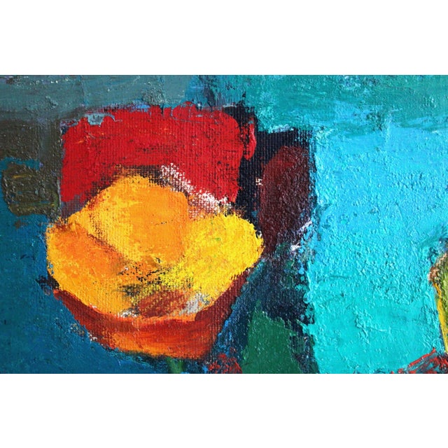 Spring bouquet. Oil on cardboard, 85 x 74, 5 cm aleksandr rodin (1922-2001) painter born in a family of farmers. Wife...