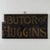 American Salvaged Remnant Antique Hand Painted Wood Trade Sign Advertising "Distributor of Huggins" For Sale - Image 3 of 8