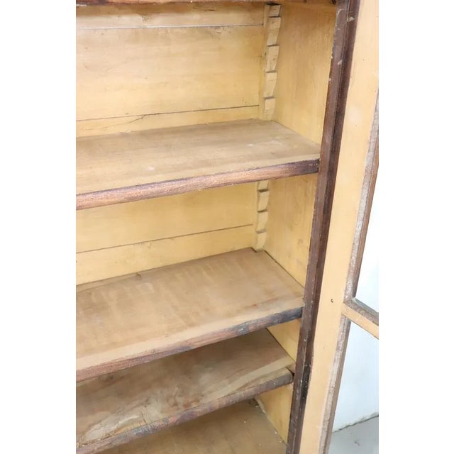 19th Century Poplar Wood Bookcase For Sale - Image 6 of 9
